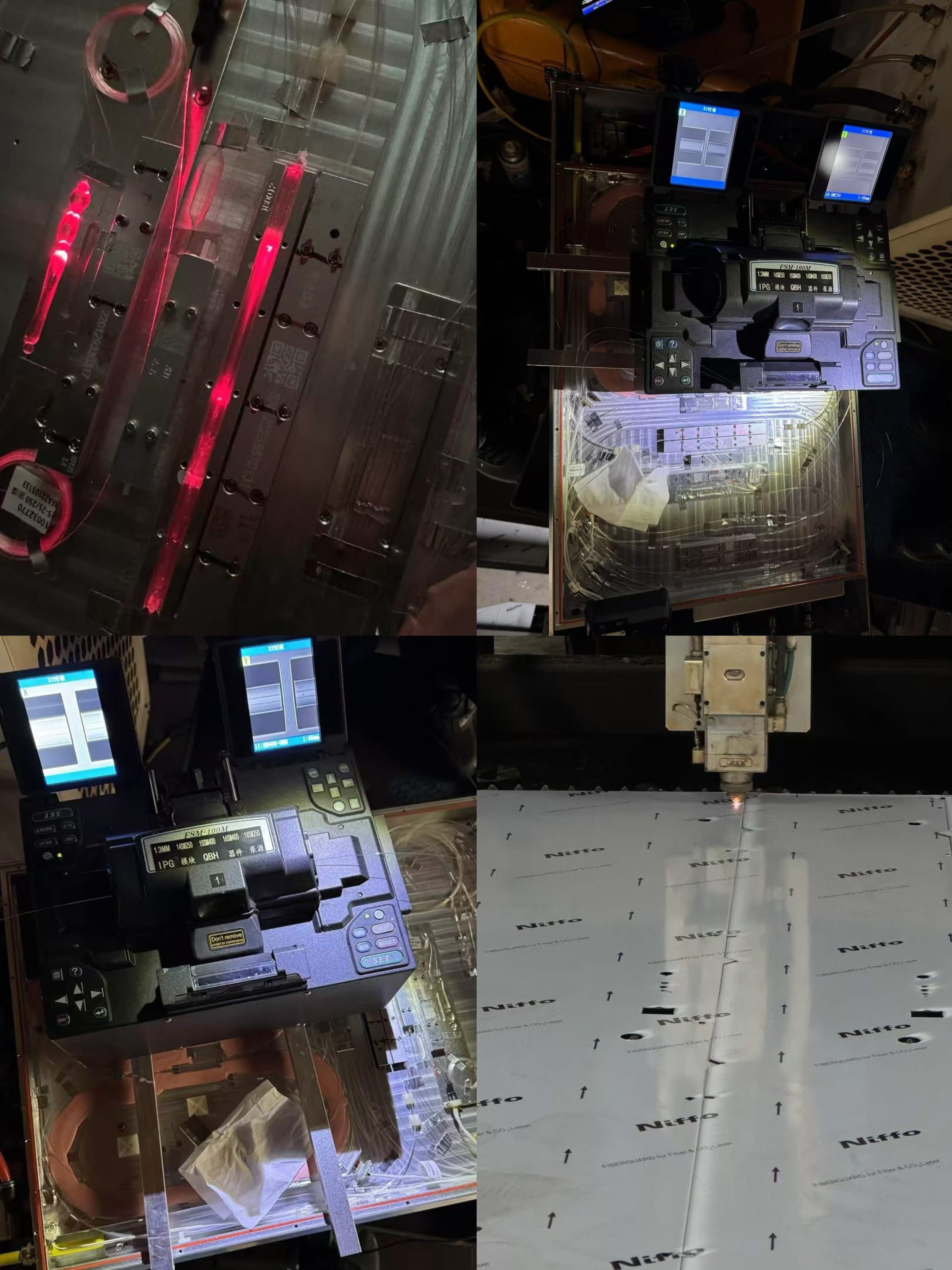 RAYCUS 4kw beam combiner repai